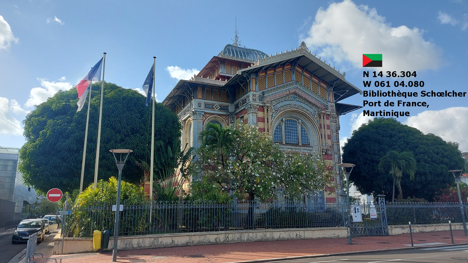Bibliothek Schoelcher PdF, Martinique