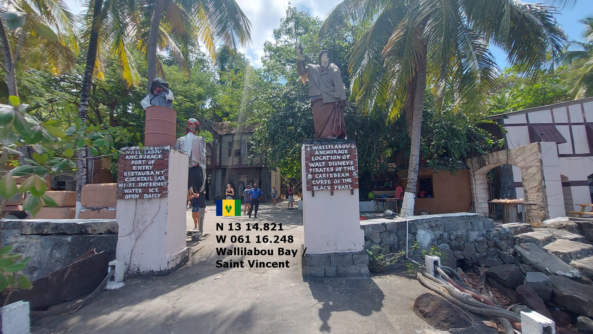 Wallilabou Bay, Saint Vincent