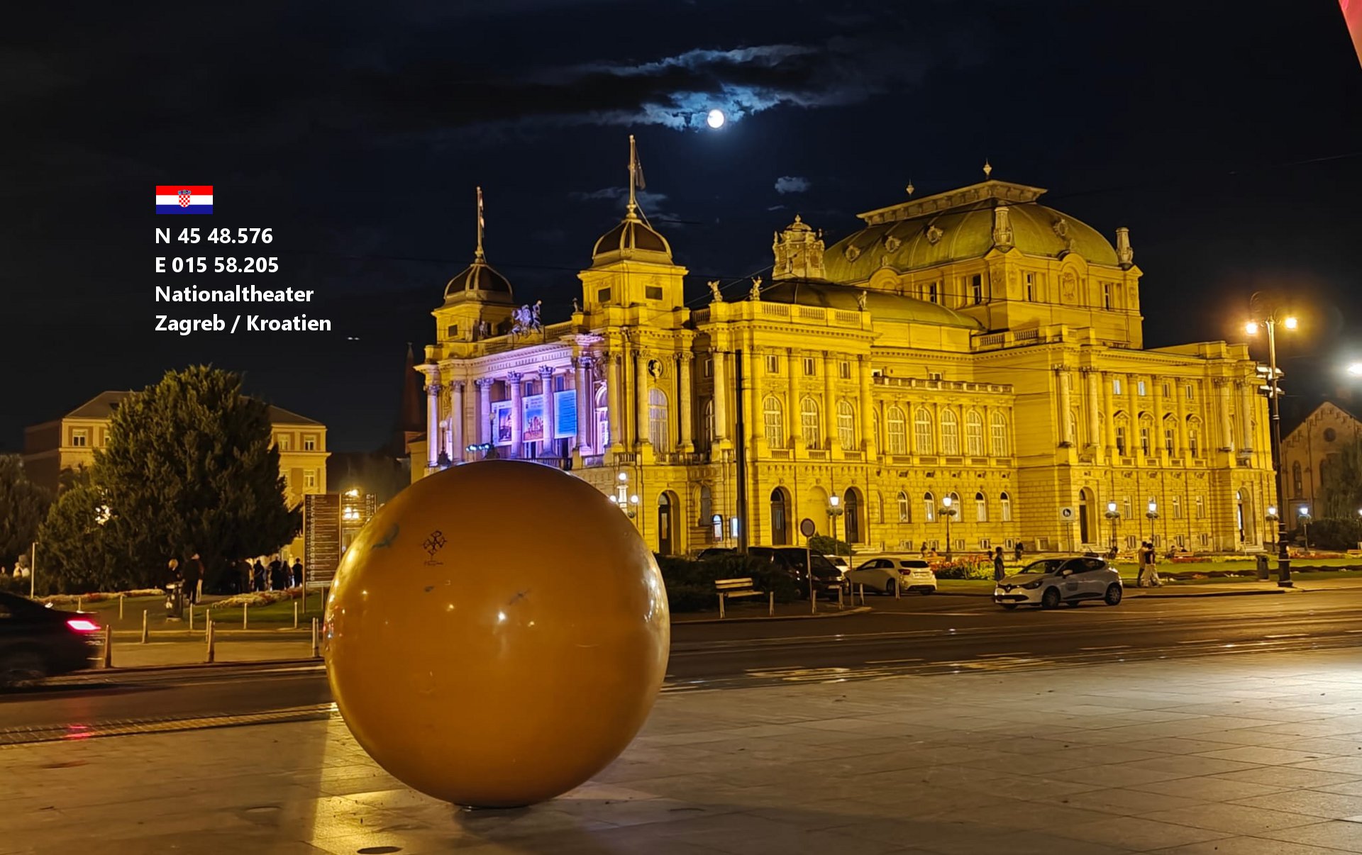 Nationaltheater Zagreb, Kroatien