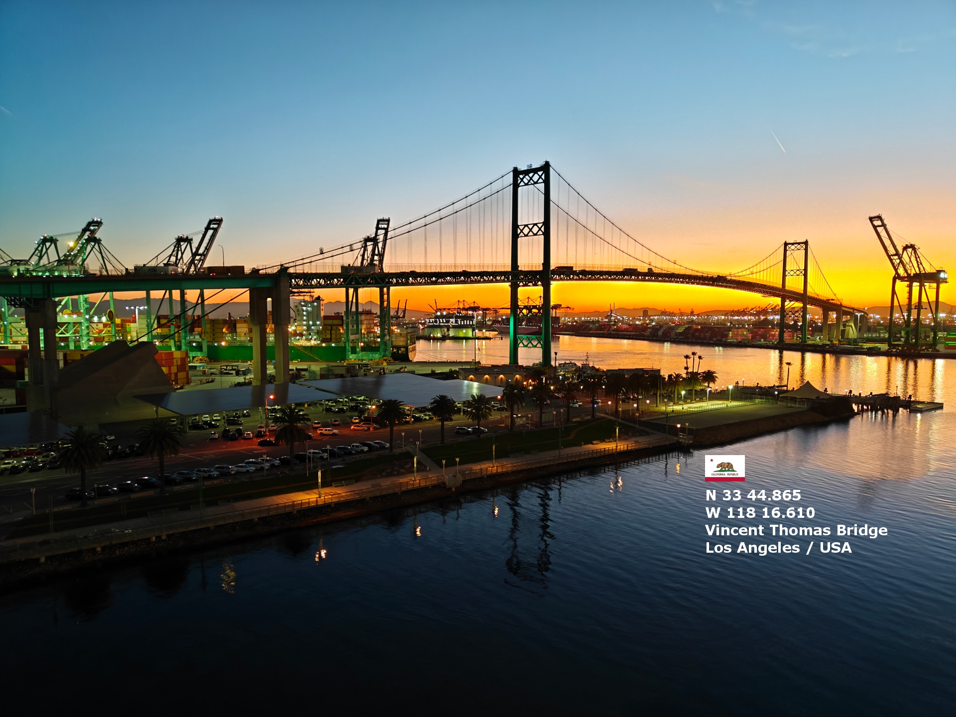 Vincent Thomas Bridge, Los Angeles